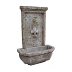 Kő kerti kutak, vízköpők